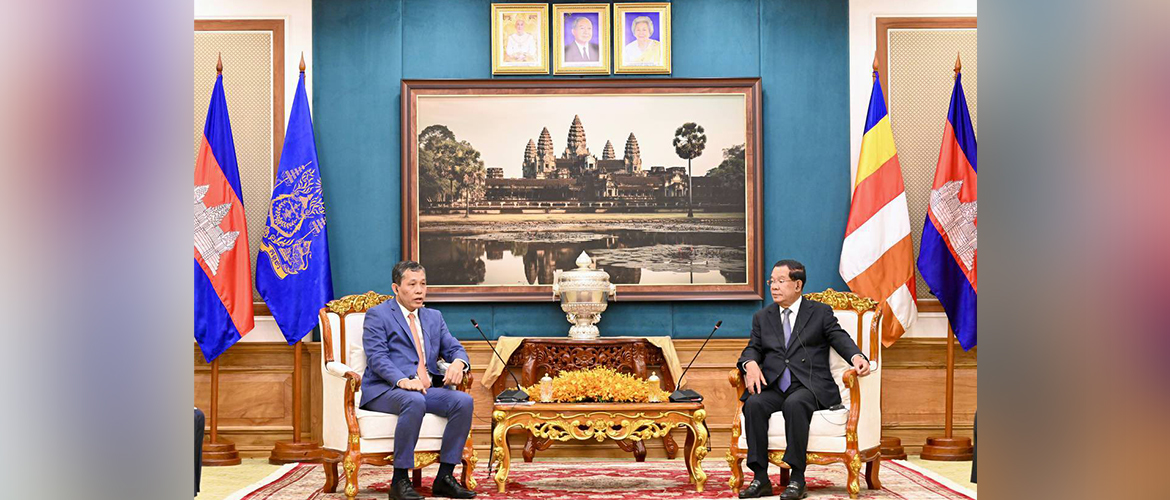  Ambassador calls on Samdech Akka Moha Sena Padei Techo Hun Sen, President of the Senate of the Kingdom of Cambodia