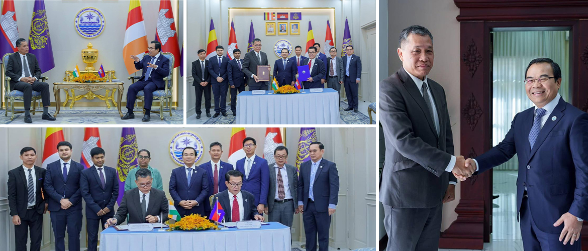  MoU Signing for for Quick Impact Project with the Ministry of Water Resources and Meteorology to Enhance Weather and Climate Monitoring in Siem Reap Province-02 February 2026
