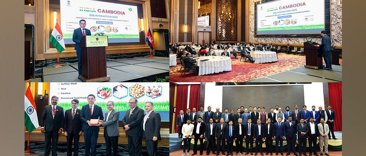  B2B Interaction with the visiting  delegation of Indian Agricultural and Processed Food Products Export Development Authority (APEDA) to Phenom Penh