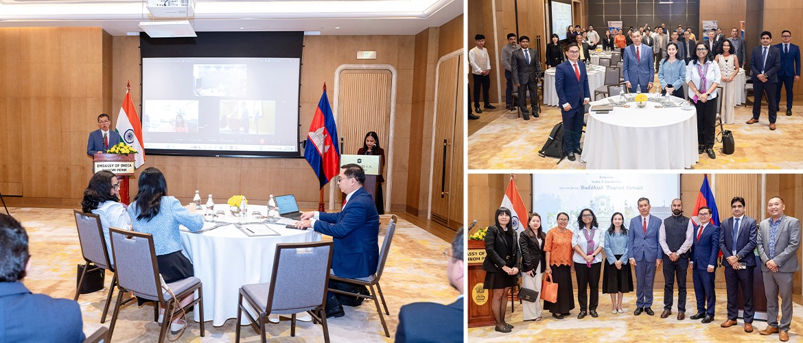  India–Cambodia Hybrid Event on Experience Sharing, Information Exchange & Promotion of Buddhist Tourism