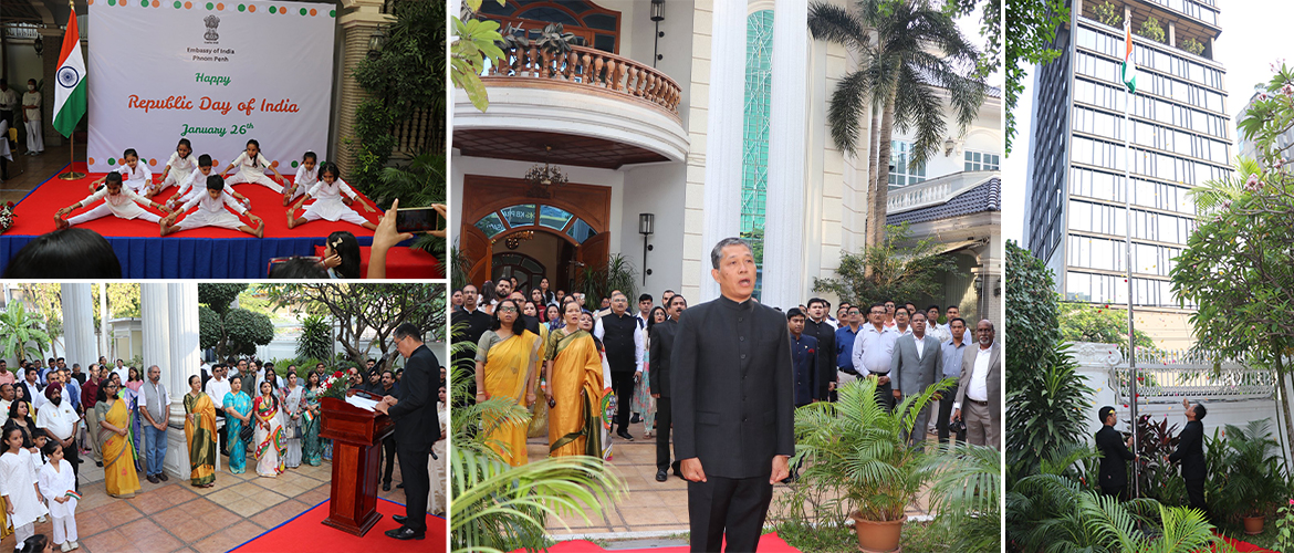  Celebration of the 77th Republic Day of India in Phnom Penh, Cambodia on 26 January 2026