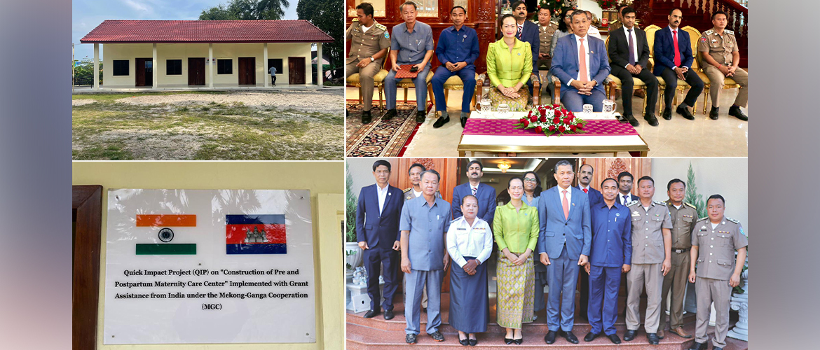  Virtual Inauguration of the Pre- and Post-Partum Maternity Care Centre at Koh Sdach village, Koh Kong Province, Cambodia, 21 November 2025